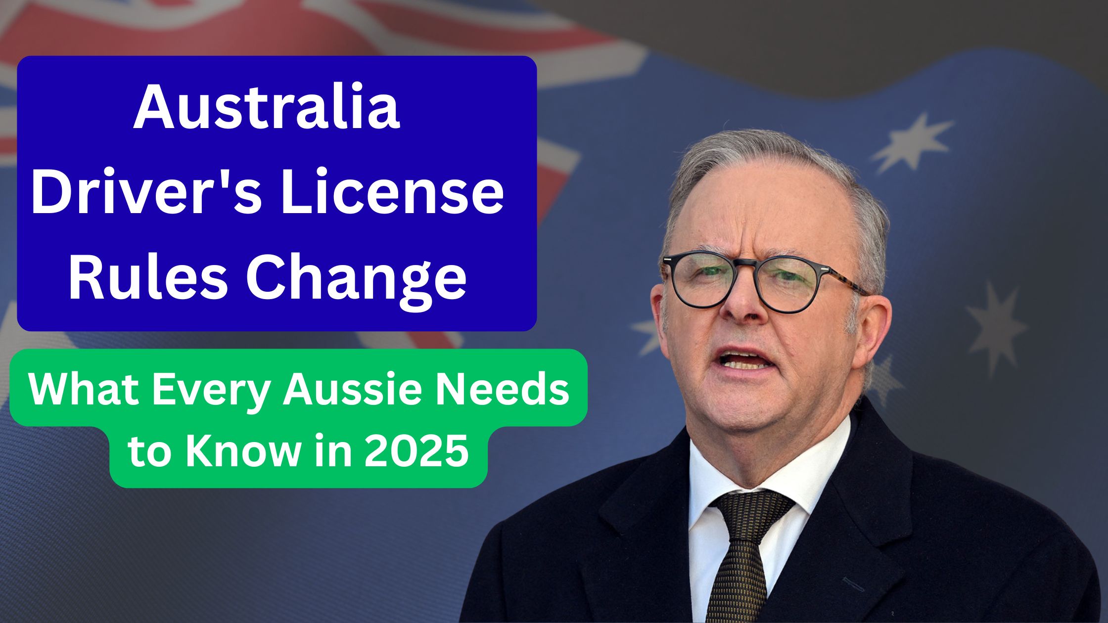 Australia Driver's License Rules Change