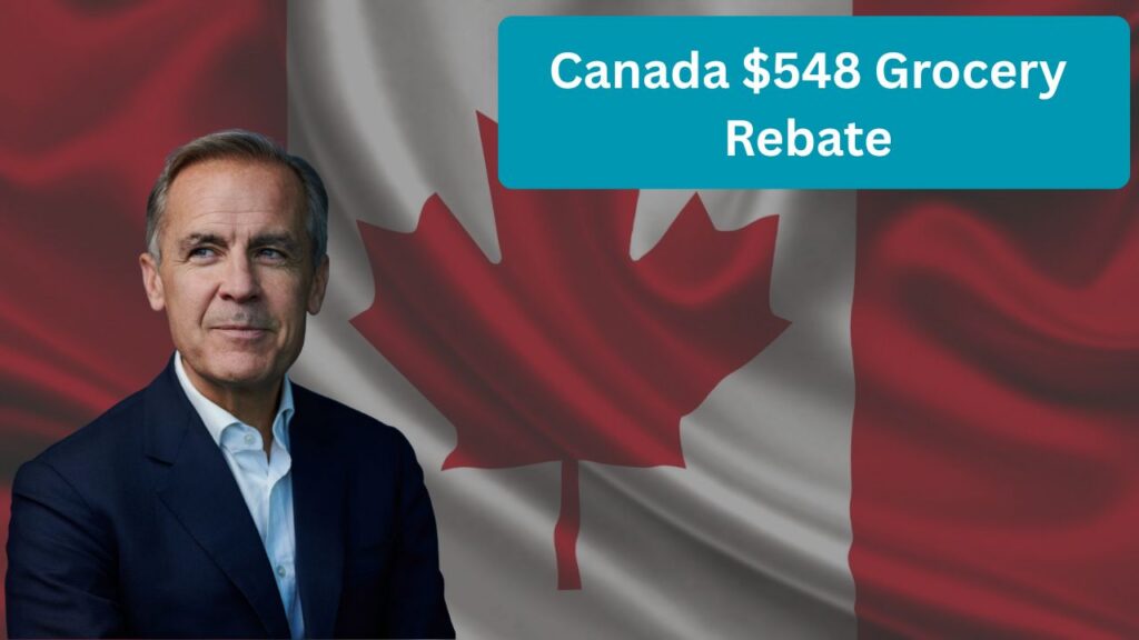 Canada $548 Grocery Rebate