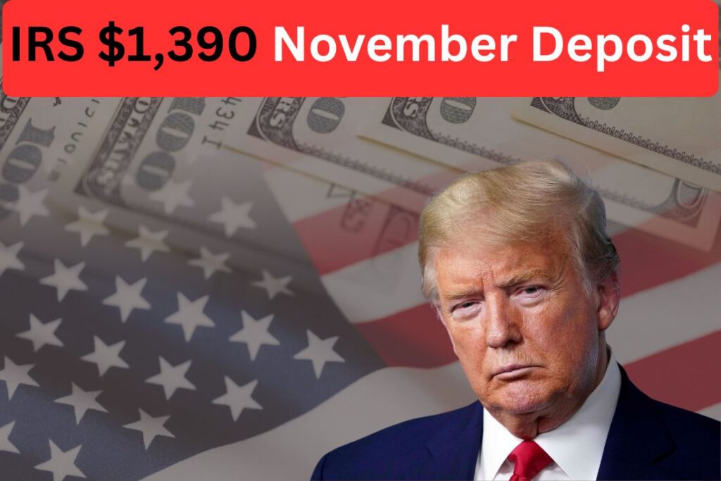 IRS $1,390 November Deposit